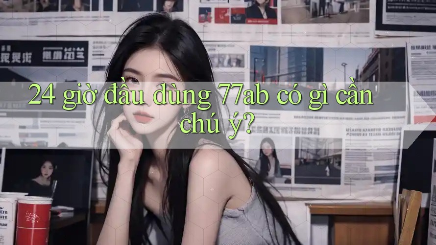 24 giờ đầu dùng 77ab có gì cần chú ý?