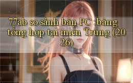 77ab so sánh bản PC bảng tổng hợp tại miền Trung (2026)