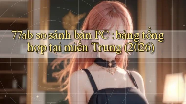 77ab so sánh bản PC bảng tổng hợp tại miền Trung (2026)