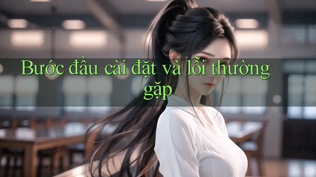 Bước đầu cài đặt và lỗi thường gặp