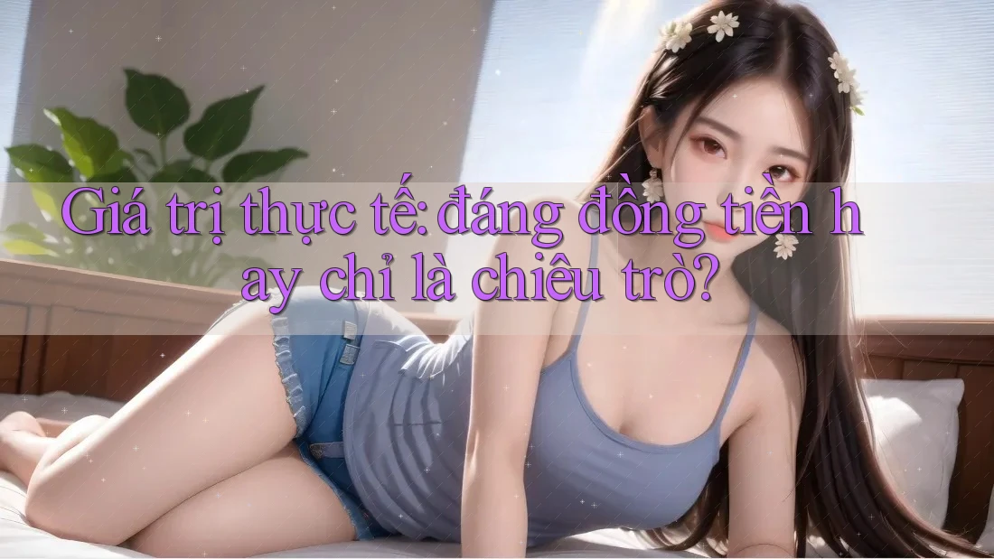 Giá trị thực tế: đáng đồng tiền hay chỉ là chiêu trò? Giá trị thực tế: đáng đồng tiền hay chỉ là chiêu trò?