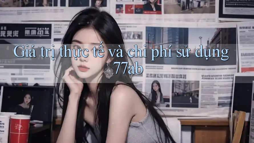 Giá trị thực tế và chi phí sử dụng 77ab