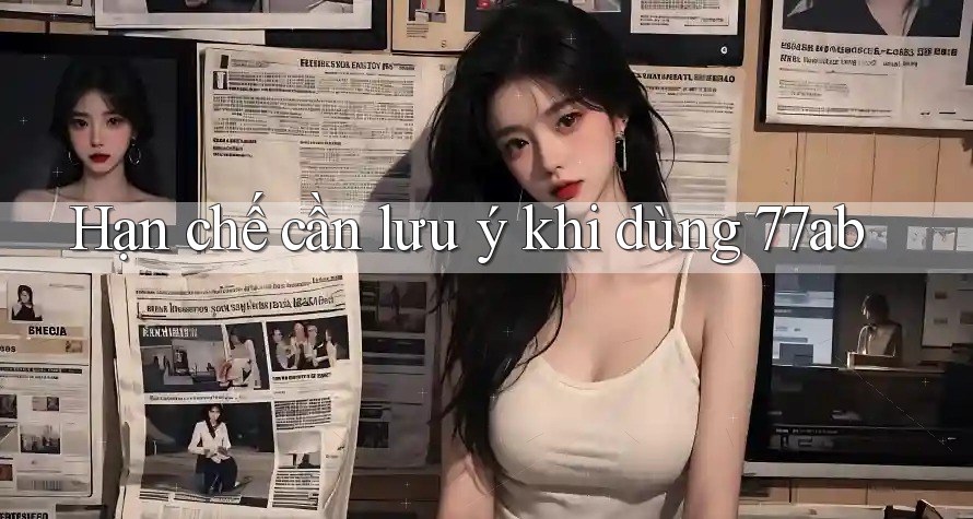 Hạn chế cần lưu ý khi dùng 77ab Hạn chế cần lưu ý khi dùng 77ab