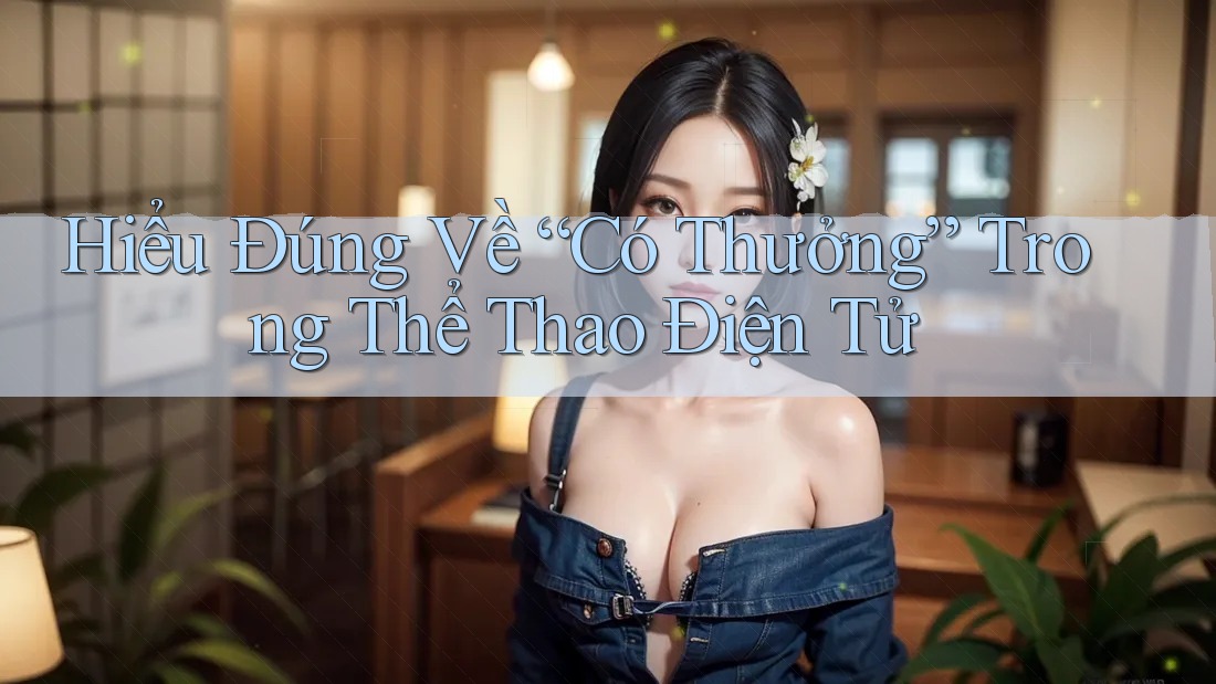 Hiểu Đúng Về “Có Thưởng” Trong Thể Thao Điện Tử