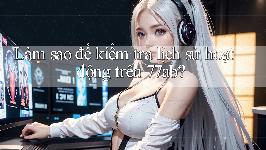 Làm sao để kiểm tra lịch sử hoạt động trên 77ab? Làm sao để kiểm tra lịch sử hoạt động trên 77ab?