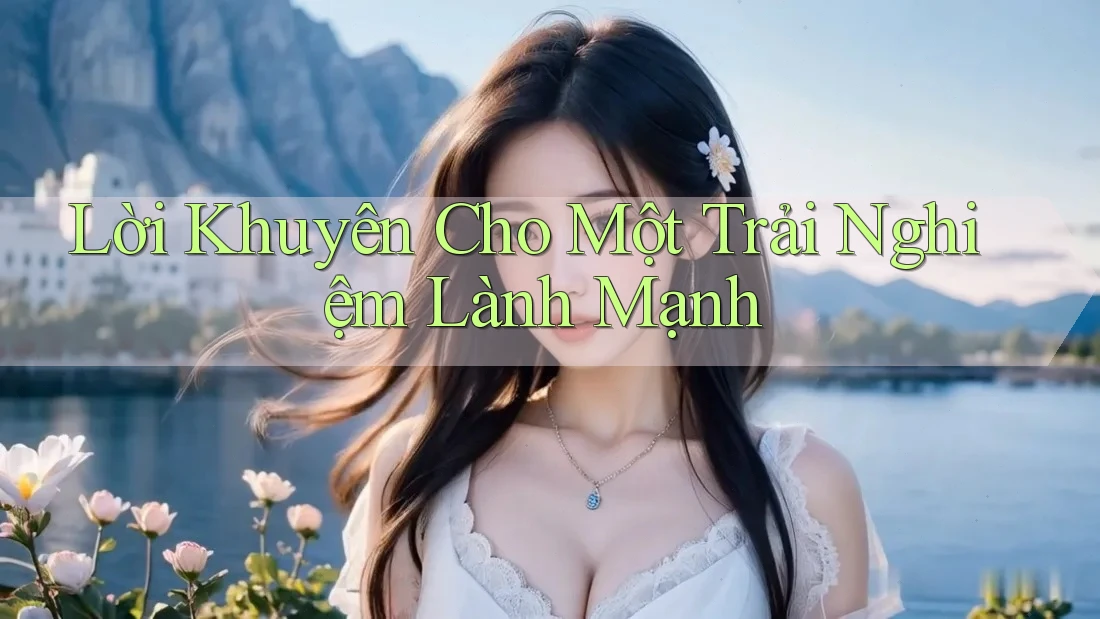 Lời Khuyên Cho Một Trải Nghiệm Lành Mạnh Lời Khuyên Cho Một Trải Nghiệm Lành Mạnh