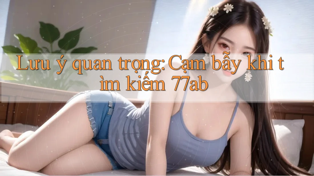 Lưu ý quan trọng: Cạm bẫy khi tìm kiếm 77ab