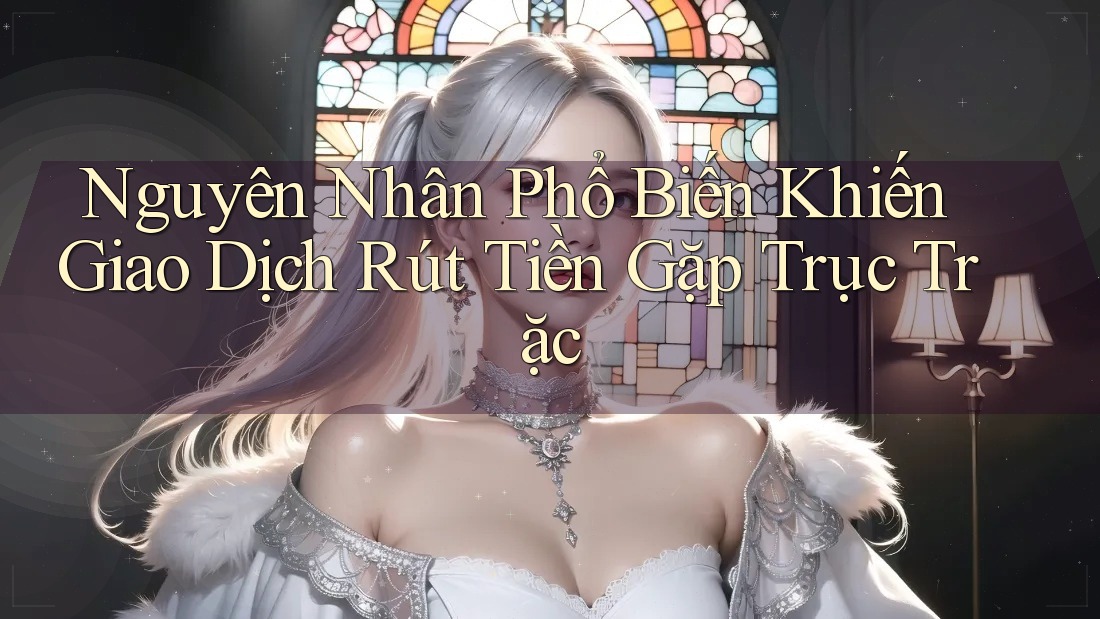 Nguyên Nhân Phổ Biến Khiến Giao Dịch Rút Tiền Gặp Trục Trặc