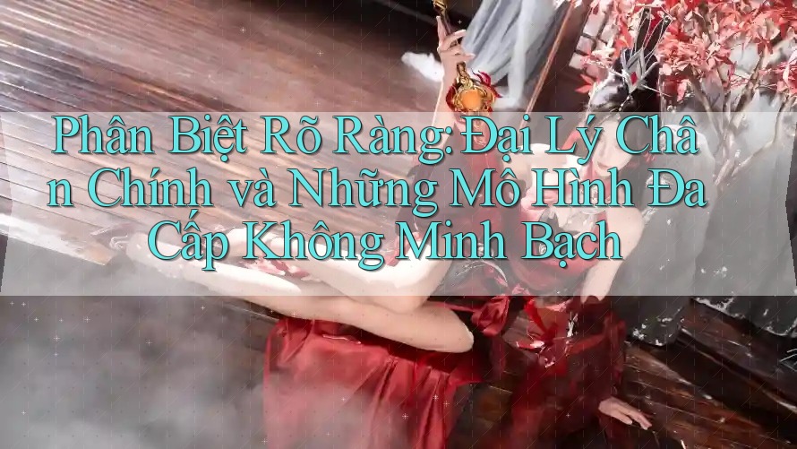 Phân Biệt Rõ Ràng: Đại Lý Chân Chính và Những Mô Hình Đa Cấp Không Minh Bạch