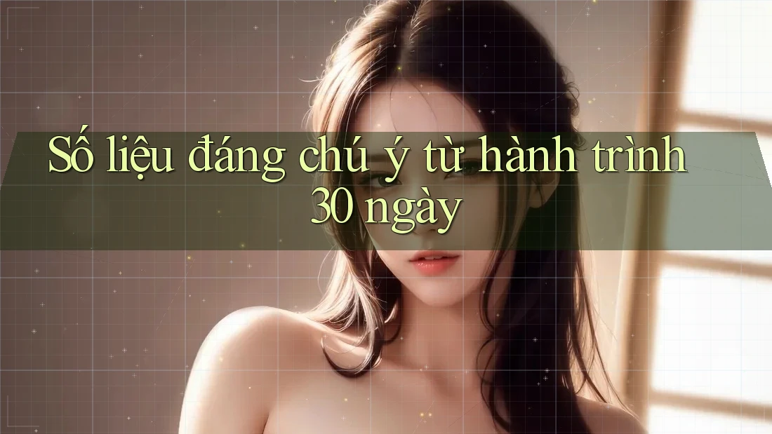 Số liệu đáng chú ý từ hành trình 30 ngày