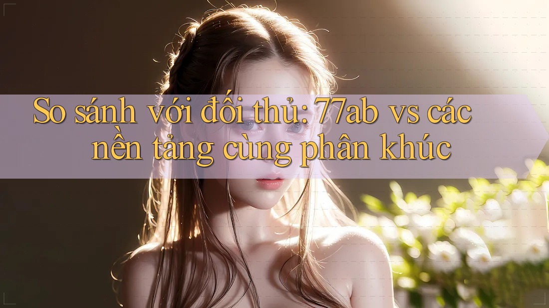 So sánh với đối thủ: 77ab vs các nền tảng cùng phân khúc So sánh với đối thủ: 77ab vs các nền tảng cùng phân khúc