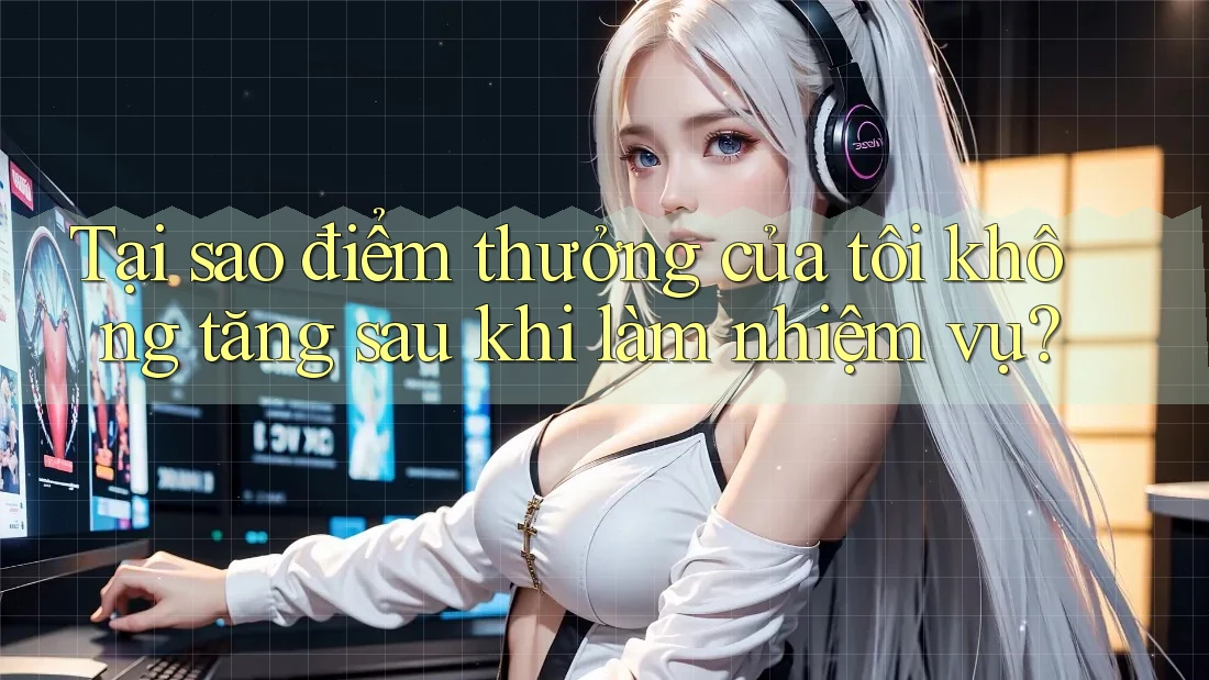 Tại sao điểm thưởng của tôi không tăng sau khi làm nhiệm vụ?