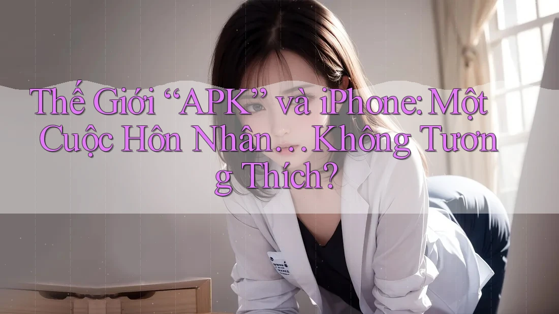 Thế Giới “APK” và iPhone: Một Cuộc Hôn Nhân… Không Tương Thích?