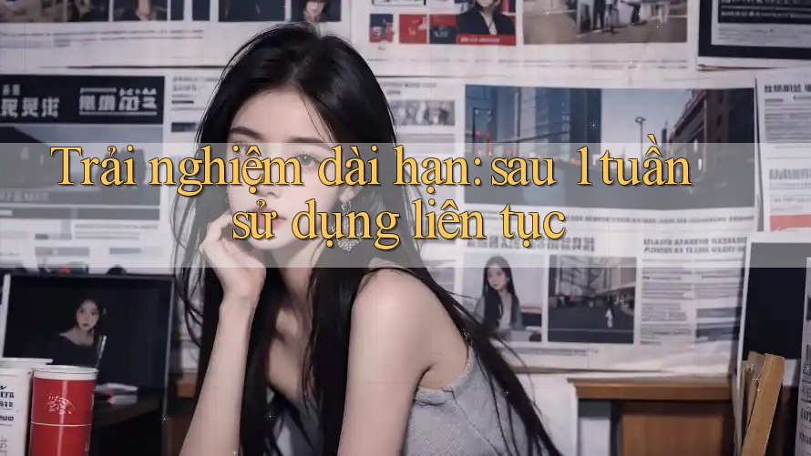 Trải nghiệm dài hạn: sau 1 tuần sử dụng liên tục Trải nghiệm dài hạn: sau 1 tuần sử dụng liên tục