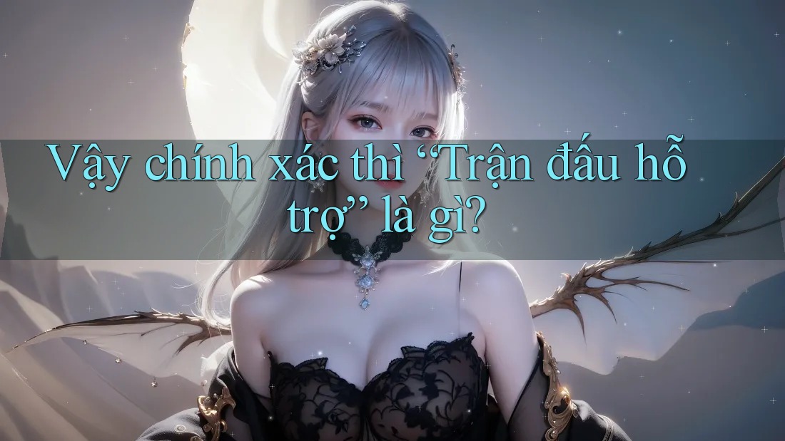Vậy chính xác thì “Trận đấu hỗ trợ” là gì? Vậy chính xác thì “Trận đấu hỗ trợ” là gì?